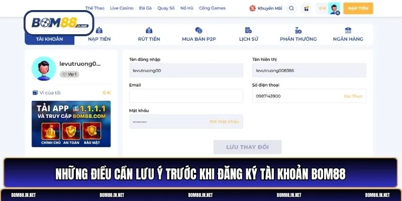 đăng ký BOM88