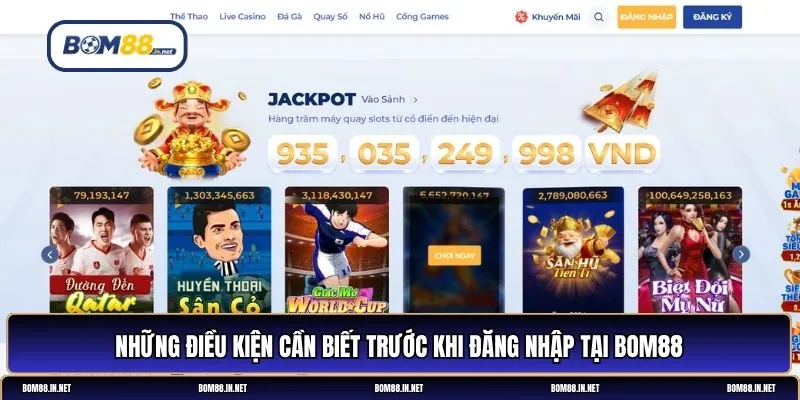đăng nhập BOM88