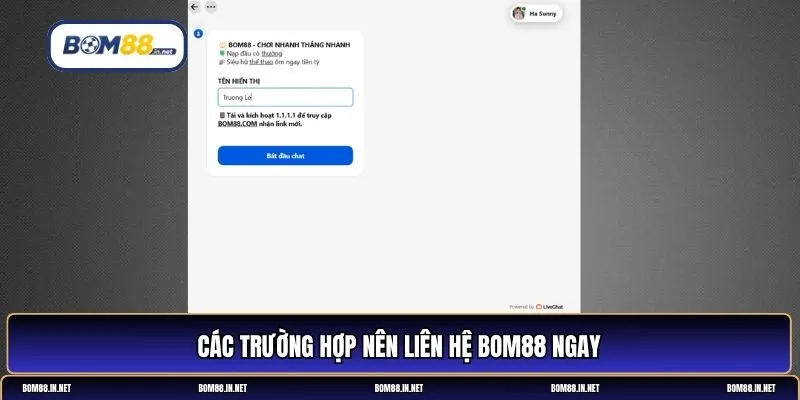 liên hệ BOM88
