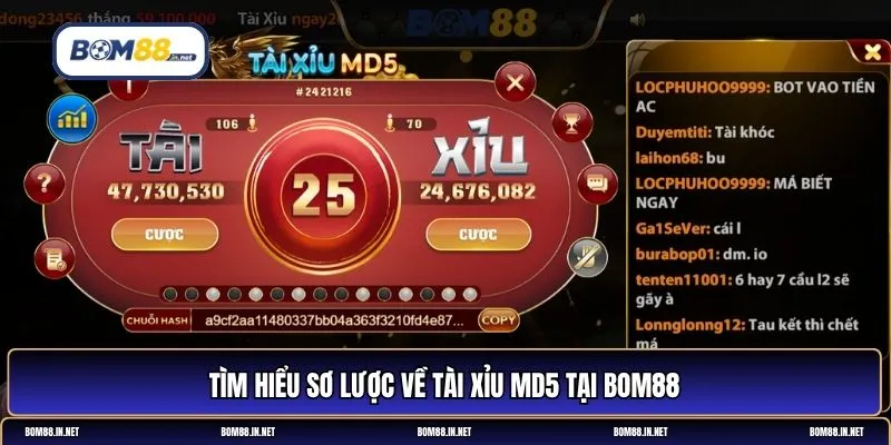 Tài xỉu MD5